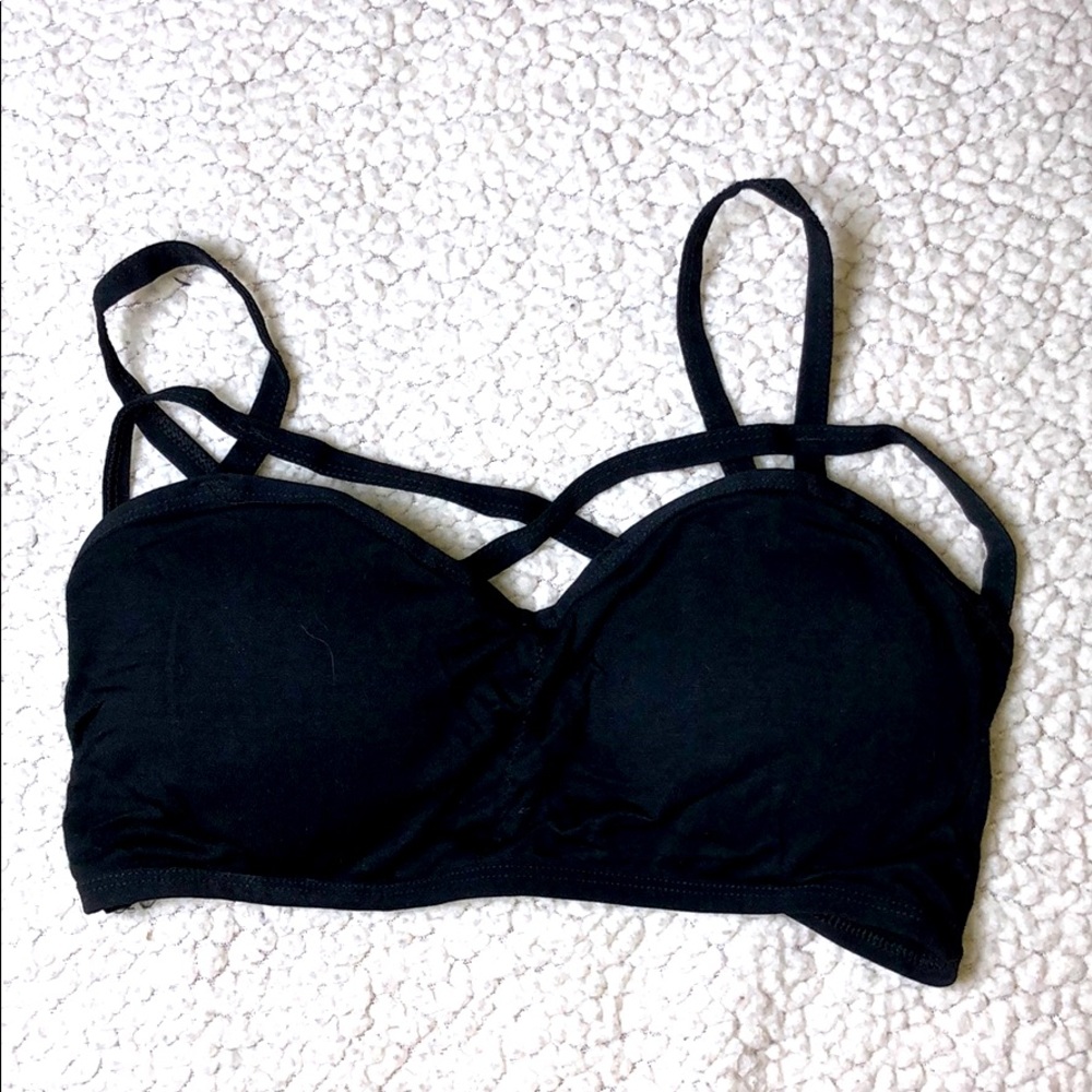 Black Bra Size S
